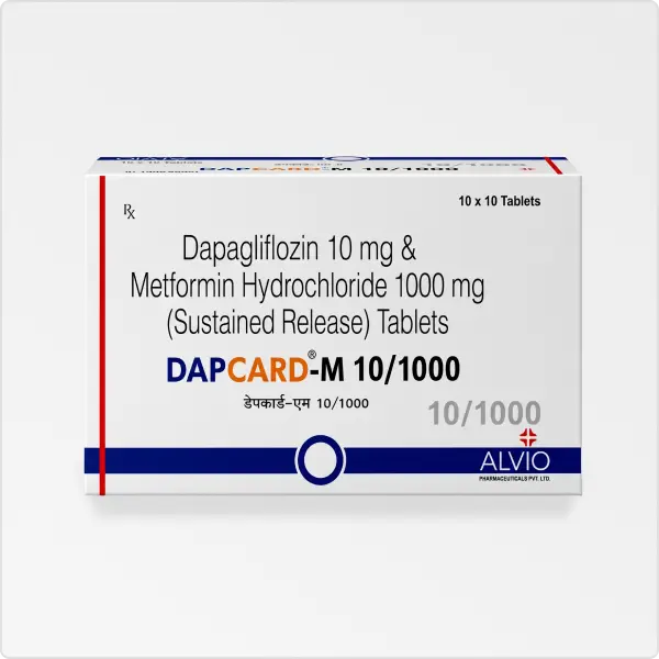 Dapcard M 10 / 1000 Tablet