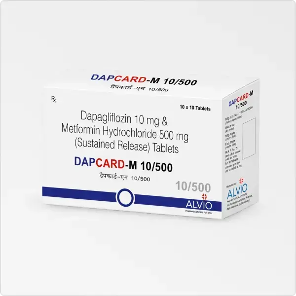 Dapcard M 10 / 500 Tablet